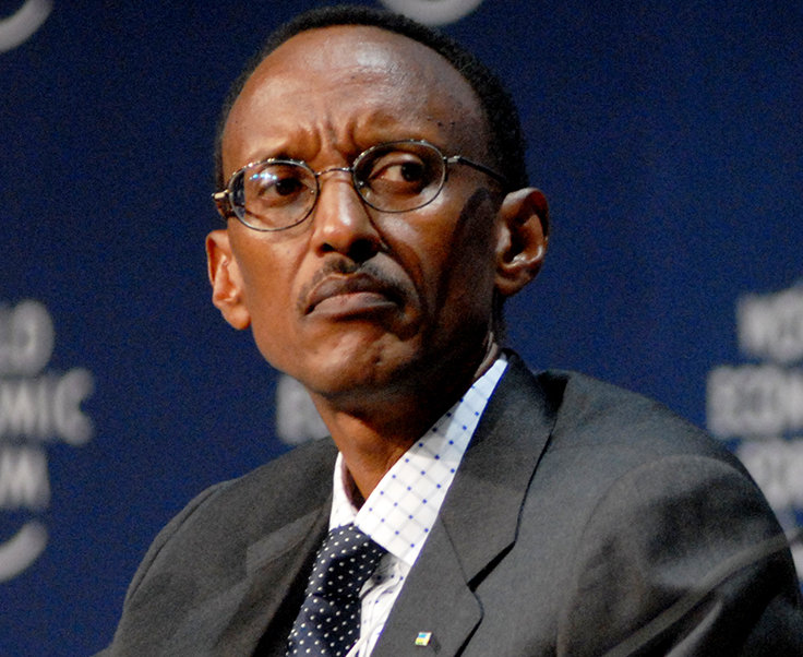 Paul Kagame,le president rwandais
